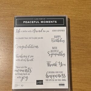 Stampin' Up! Peaceful Moments Stamp Set